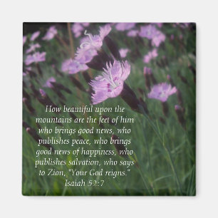 Isaiah 52:7 magnet