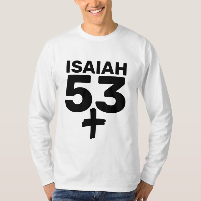 ISAIAH 53, MESSIANIC CHRISTIAN T-SHIRTS (Framsida)