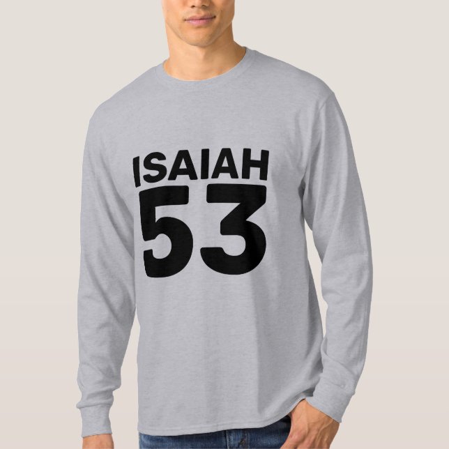 ISAIAH 53, MESSIANIC JEWISH T-SHIRTS (Framsida)