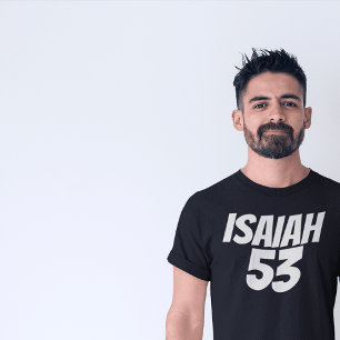 ISAIAH 53 Messianic judiska kristna T-tröja Tröja