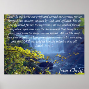 Isaiah 53-samling poster