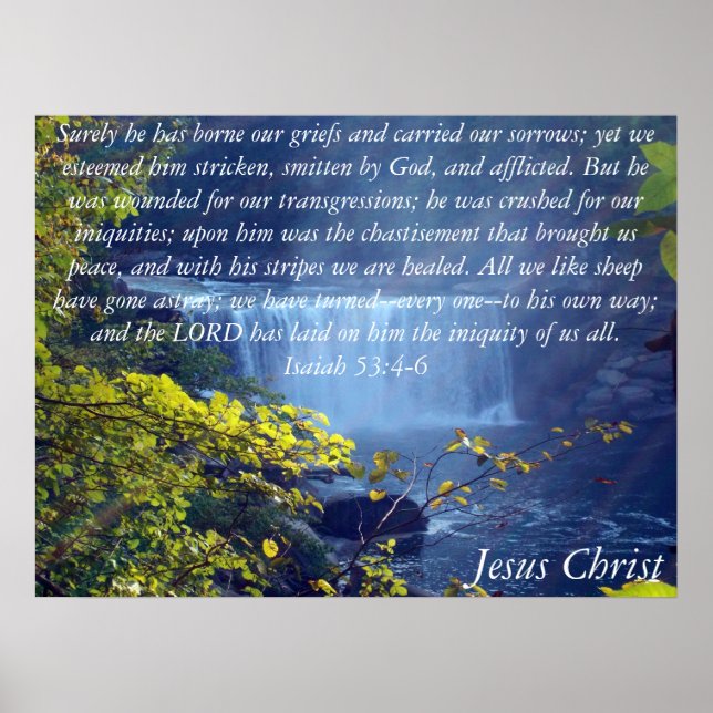 Isaiah 53-samling poster (Framsidan)