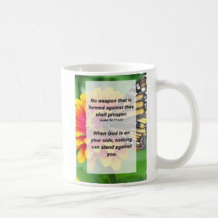 Isaiah 54:17 Inget vapen som har bildats mot Kaffemugg