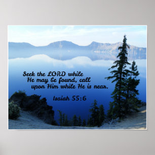 Isaiah 55:6 Söka Herren medan han kan hittas Poster