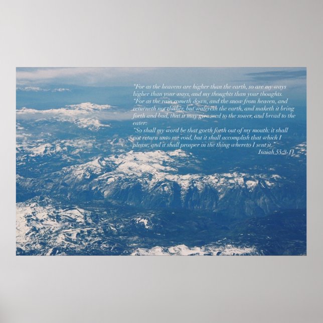 Isaiah 55 poster (Framsidan)