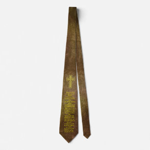 Isaiah 58:13-14 Necktie Slips