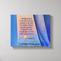 Isaiah 61:10... Jag älskar varmt i Herren Bible