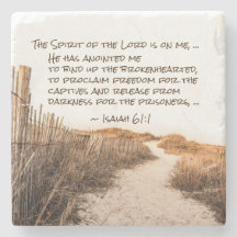 Isaiah 61:1 Herren är på mig, Bible