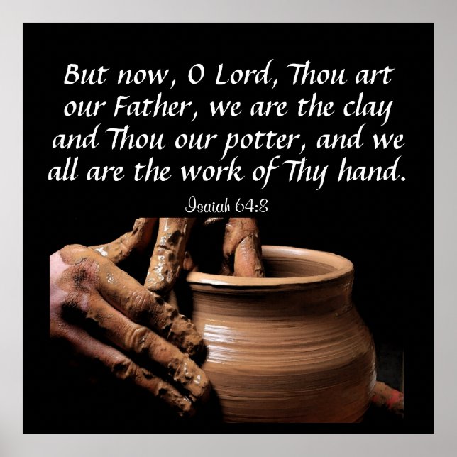 Isaiah 64:8 poster (Framsidan)