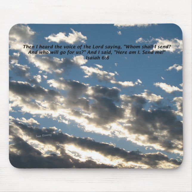 Isaiah 6:8 musmatta (Framsidan)