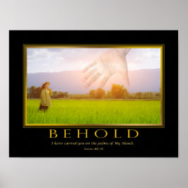 Isaiah Bible Verse Inspirational Poster