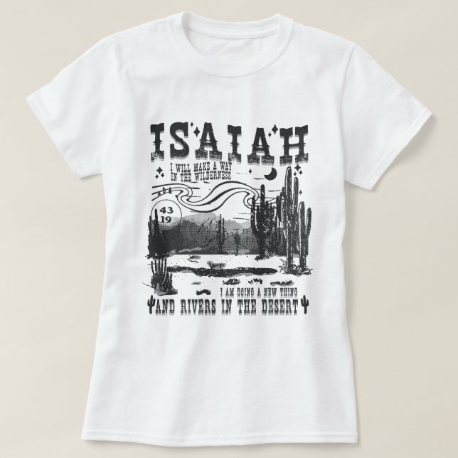 isaiah t shirt (Design framsida)