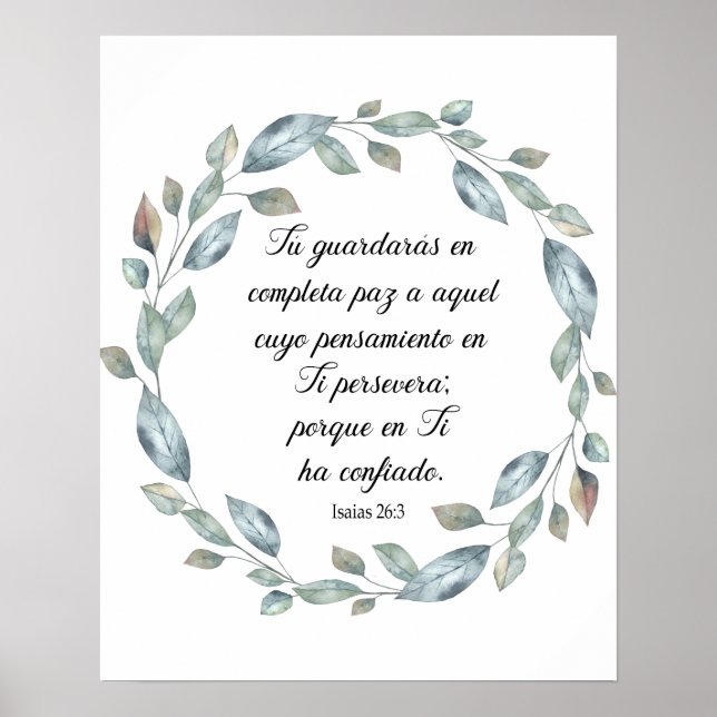 Isaias 26 poster (Framsidan)