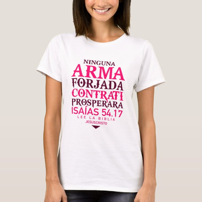 ISAIAS 54.17 T SHIRT (Framsida)
