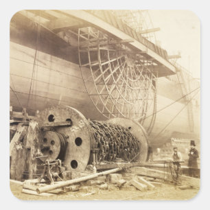 Isambard kungarike Brunel (1806-59) bredvid Fyrkantigt Klistermärke