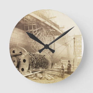 Isambard kungarike Brunel (1806-59) bredvid Rund Klocka