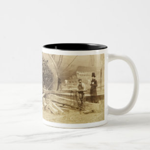 Isambard kungarike Brunel (1806-59) bredvid Två-Tonad Mugg