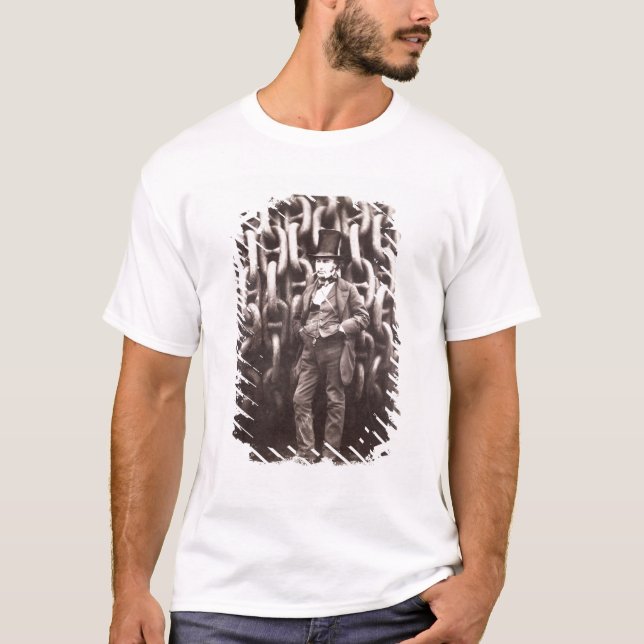 Isambard kungarike Brunel som framme står av T-shirt (Framsida)