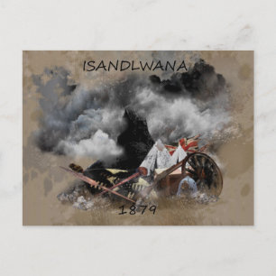 Isandlwana Battle 1879 Vykort