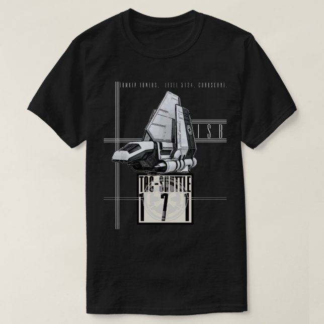 ISB TAC SHUTTLE T SHIRT (Design framsida)