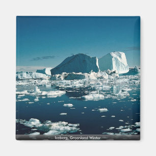 Isberg Grönlandvinter Magnet