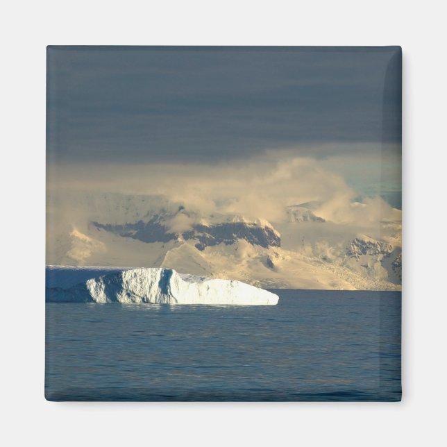 Isberg i början av Drake Passage strax Magnet (Framsidan)