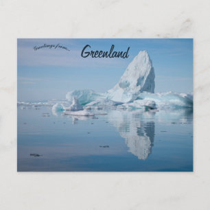 Isberg i Ilulissat Grönland Vykort