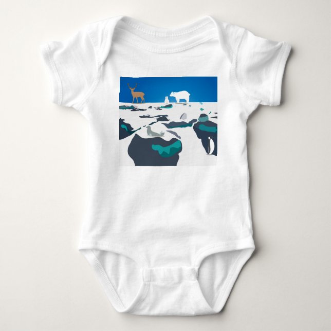 Isberg i solen t shirt (Framsida)