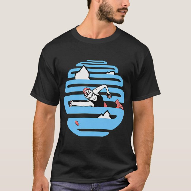 Isbergsjungfru T Shirt (Framsida)