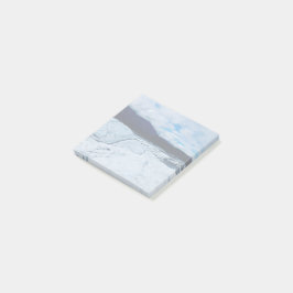 Isbergsscen med molnig himmel post-it block