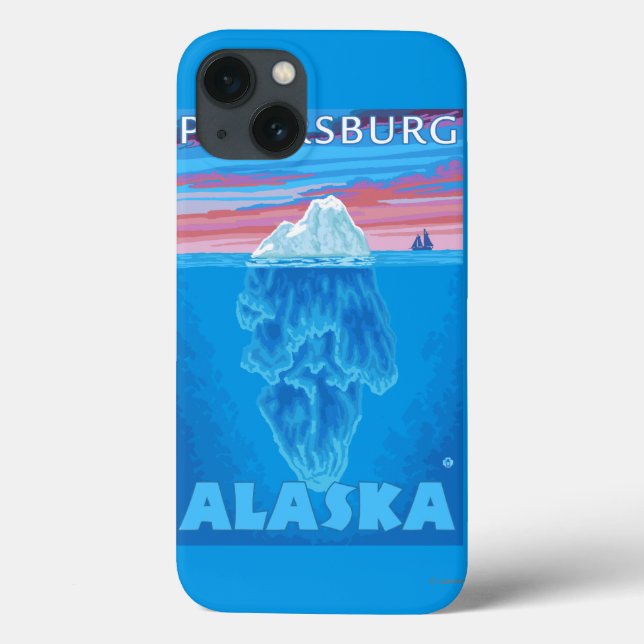 Isbergstvärsnitt - Petersburg, Alaska (Baksida)