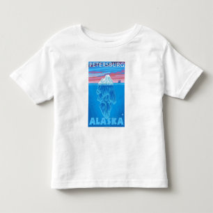 Isbergtvärsnitt - Petersburg, Alaska T-shirt