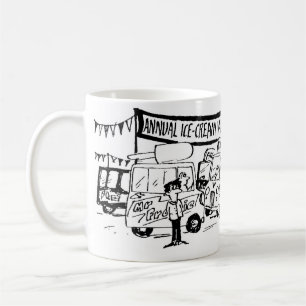 Isbilvagnsmästerskap Cartoon Kaffemugg