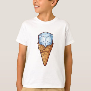 Isbitvåffelkon Godis för barn T Shirt