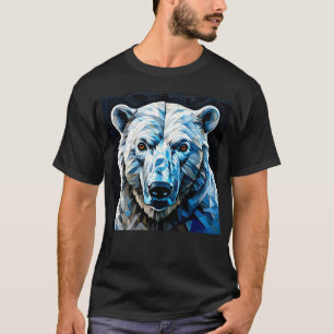 🐻❄️ Isbjörn Arktisk Glöd ❄️ Minimal Vinter T Shirt