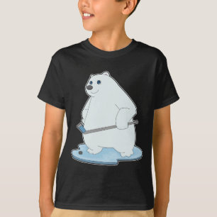 Isbjörn Ishockey Ishockeyklubba T Shirt