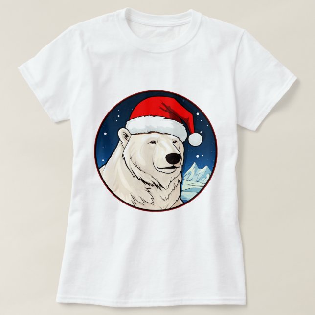 Isbjörn Jul T Shirt (Design framsida)