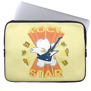 Isbjörn - Rockstjärna Laptop Fodral