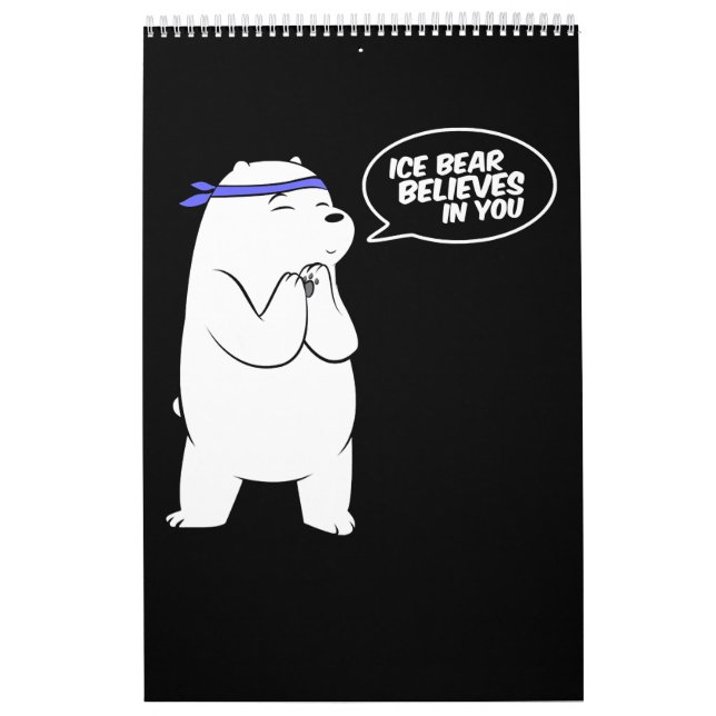 Isbjörn Tro i Polarna Bear Älskare Kalender (Omslag)