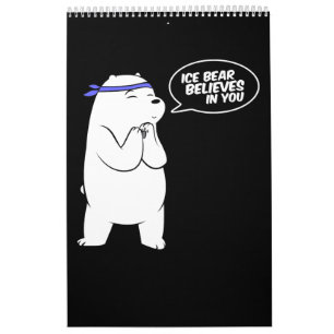 Isbjörn Tro i Polarna Bear Älskare Kalender