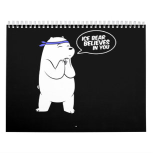 Isbjörn Tro i Polarna Bear Älskare Kalender