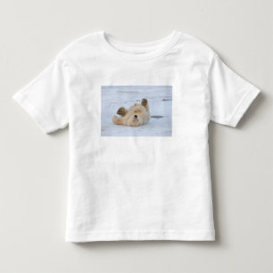 isbjörn, Ursus maritimus, unge rullar 3 Tee Shirt
