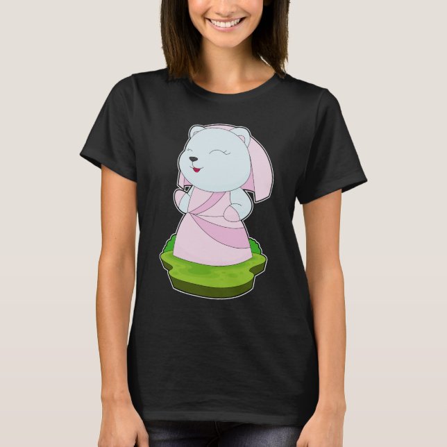 Isbjörns bröllopsklänning t shirt (Framsida)