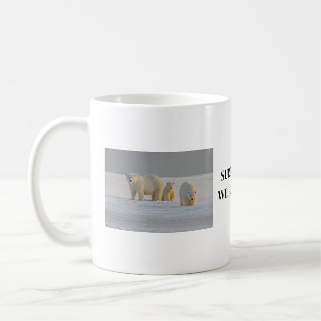 Isbjörns kaffemugg (Vänster)