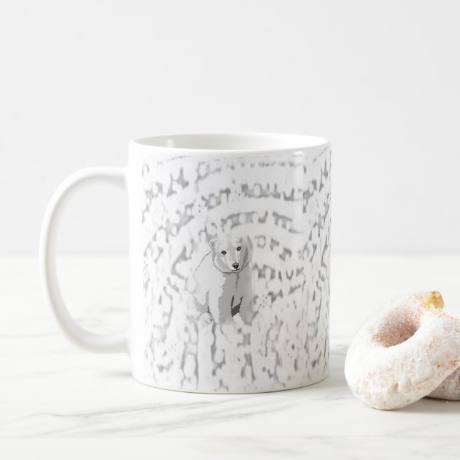 Isbjörnsmugg Kaffemugg (Med munk)