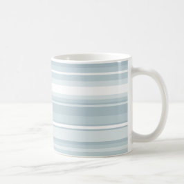 Isblå rand kaffemugg