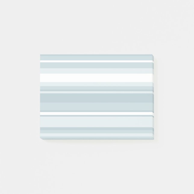 Isblå rand post-it block (Framsida)