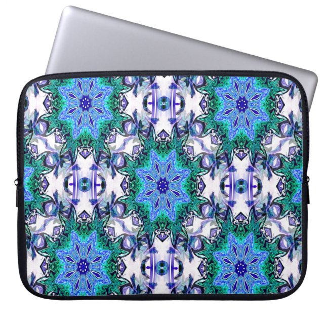 Isblommor.... Laptop Fodral (Framsidan)