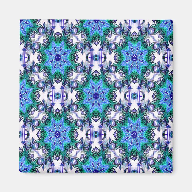 Isblommor..... Magnet (Framsidan)