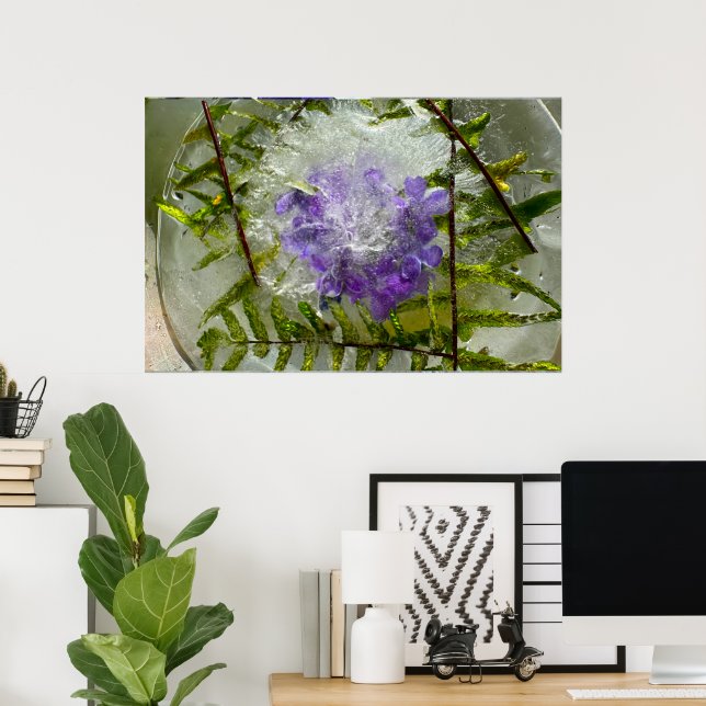 Isblommor,  poster (Hemmakontoret)